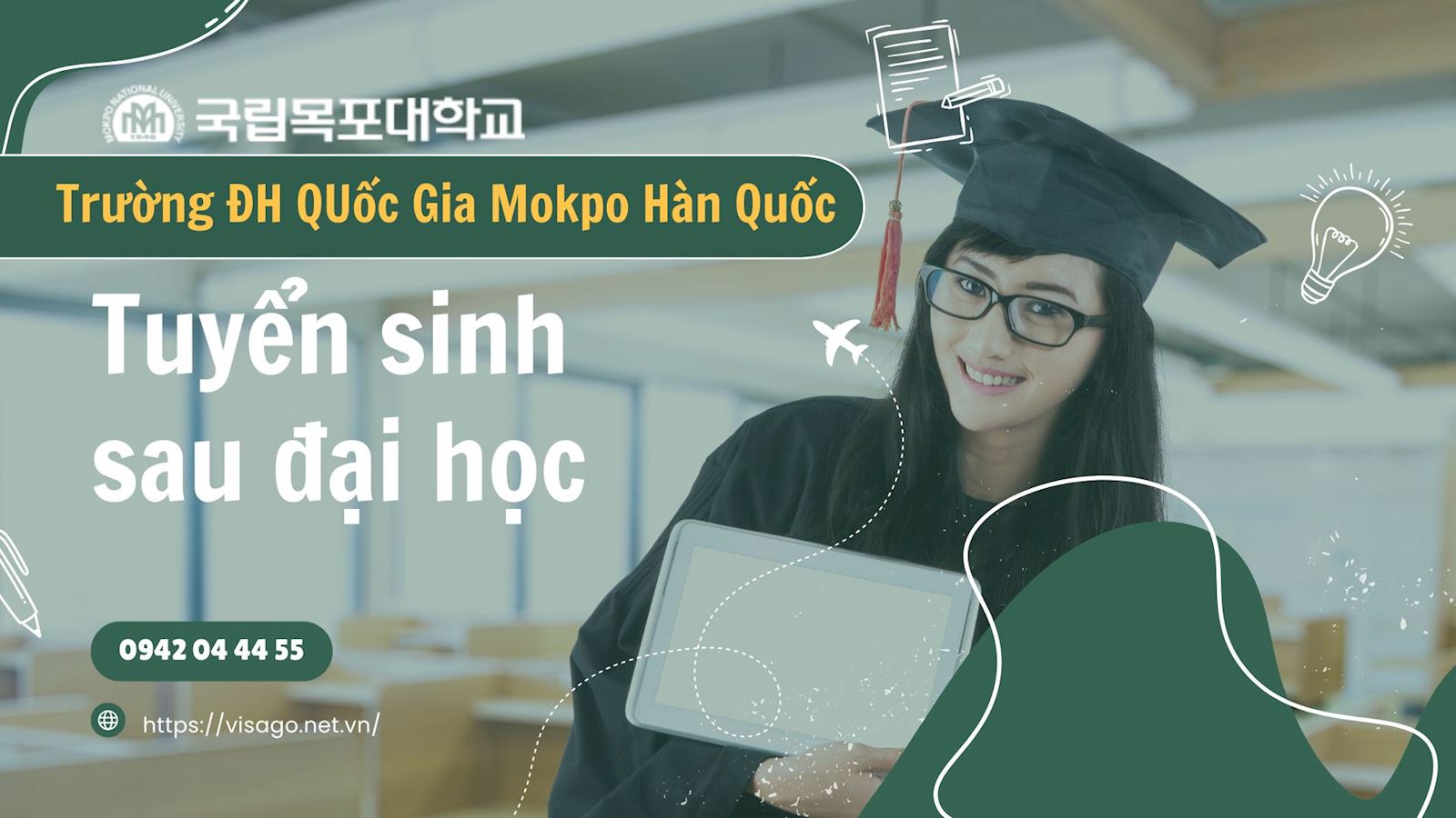 Thông báo tuyển sinh Trường ĐH quốc gia Mokpo (Hàn Quốc)