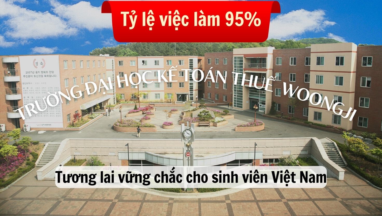 Vì sao 95% sinh viên Việt tại Đại học Woongji có việc làm đúng ngành sau 6 tháng tốt nghiệp?