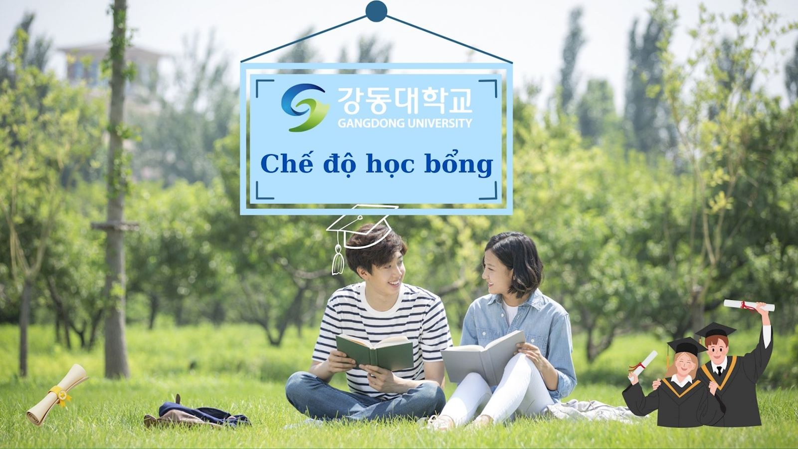 Chế độ học bổng cho Du học Sinh tại trường GangDong